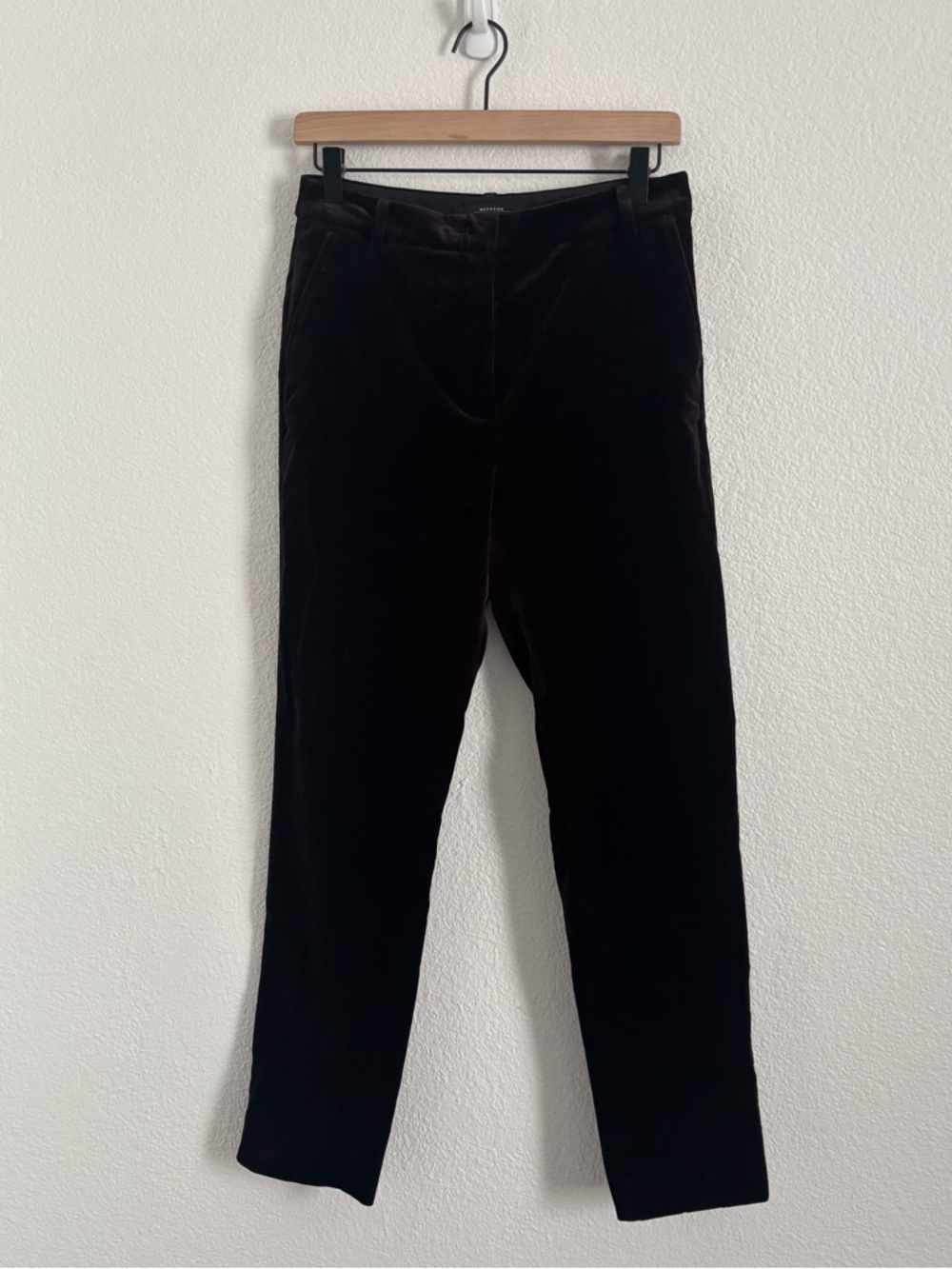 Weekend Max Mara Women's Size 4 Brown Velvet Pants